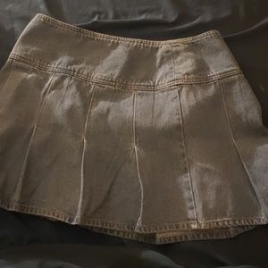 Mini Denim Skirt